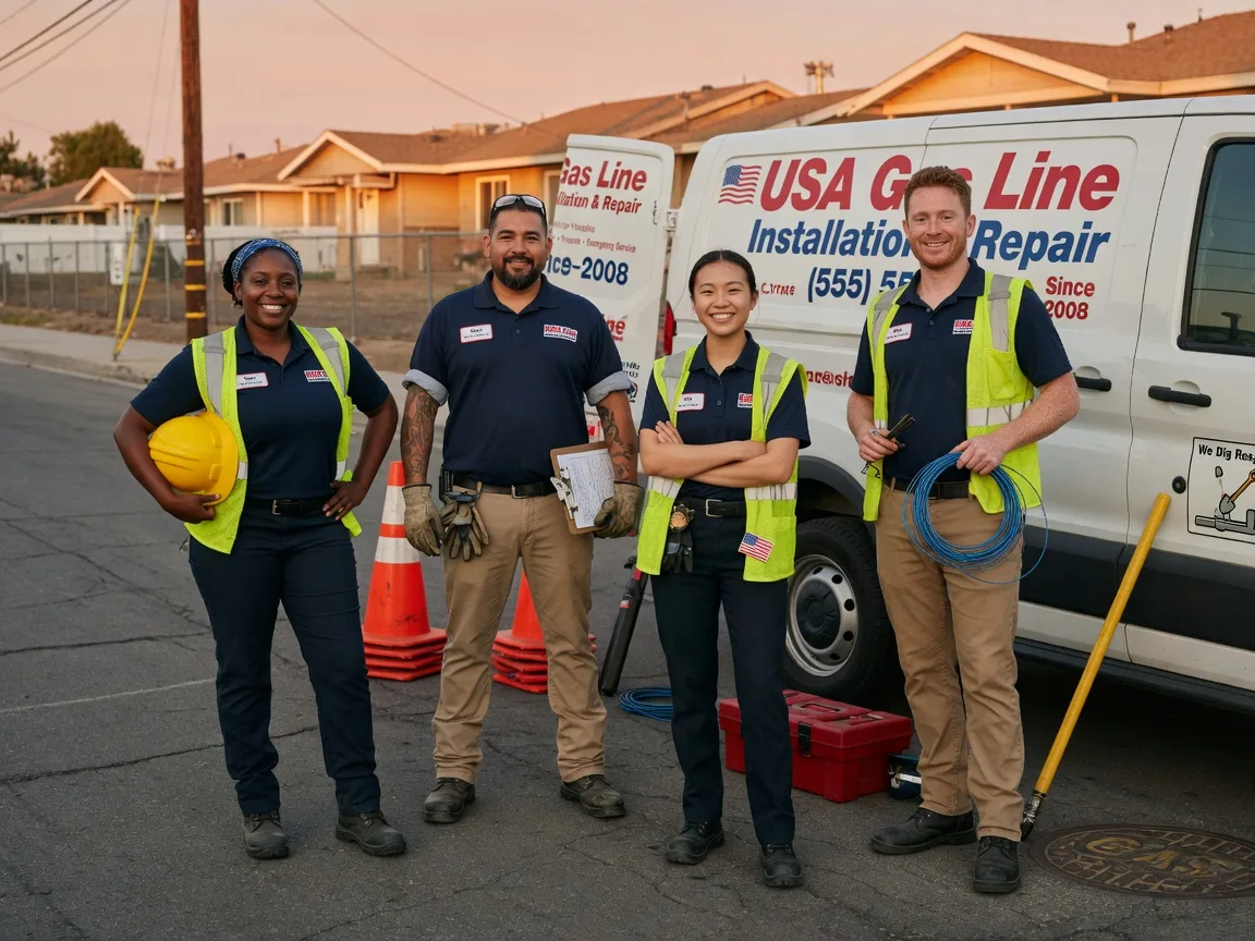 Gas Line Installation company in Millerton, OK